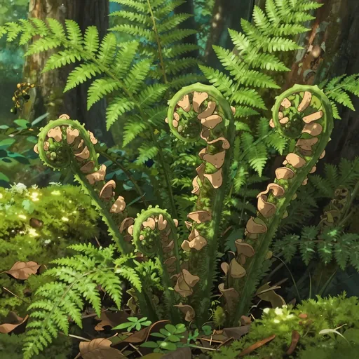 polystichum braunii