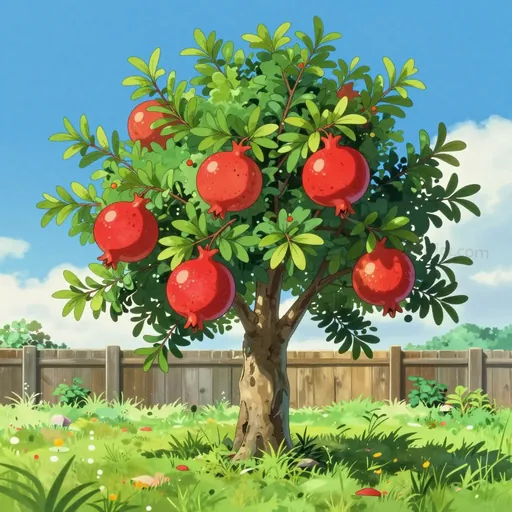 pomegranate tree