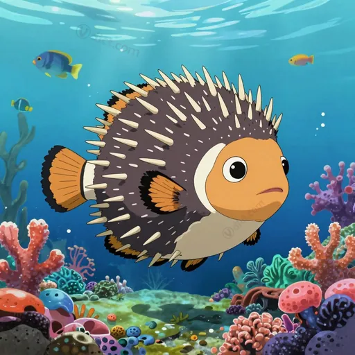 porcupine fish