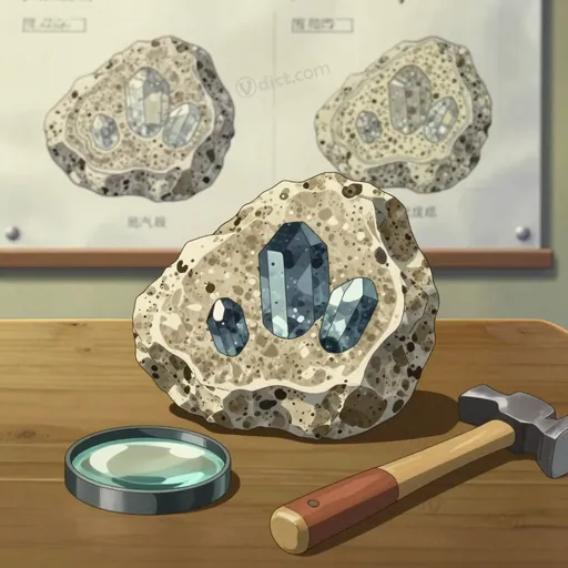 porphyritic rock