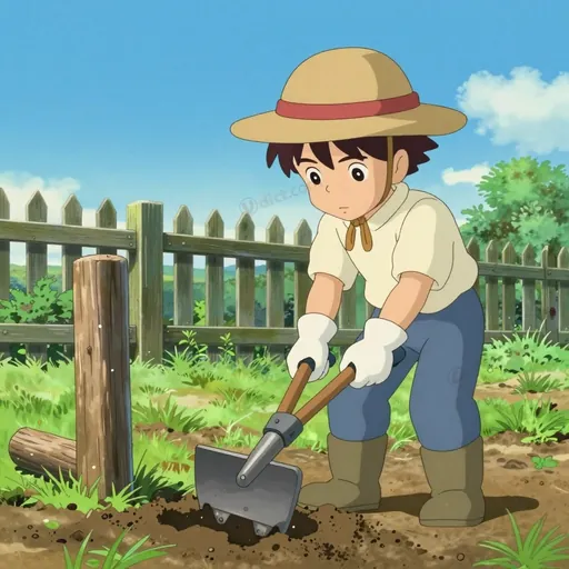 post-hole digger
