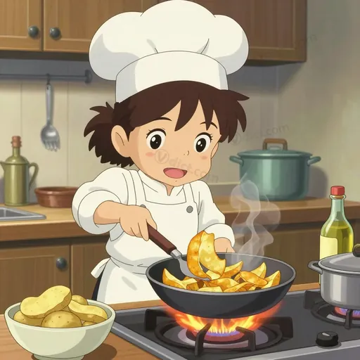 potato peelings