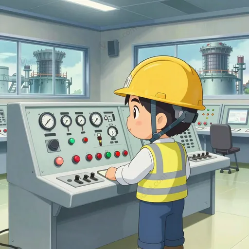 power-station worker