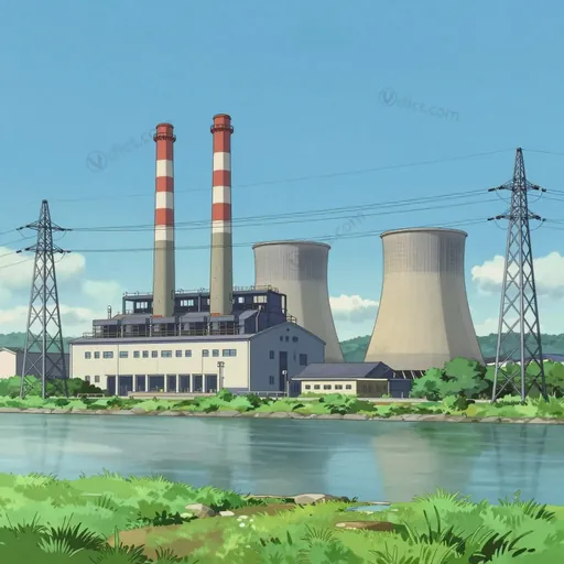 power station