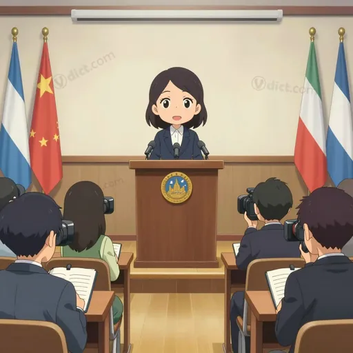 press conference