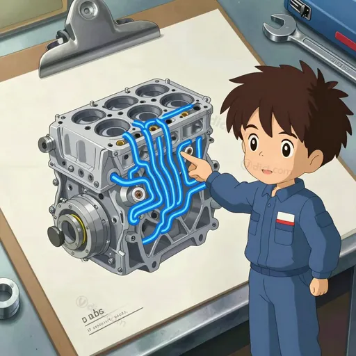 pressure-feed lubricating system