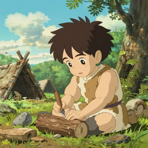 primitive person