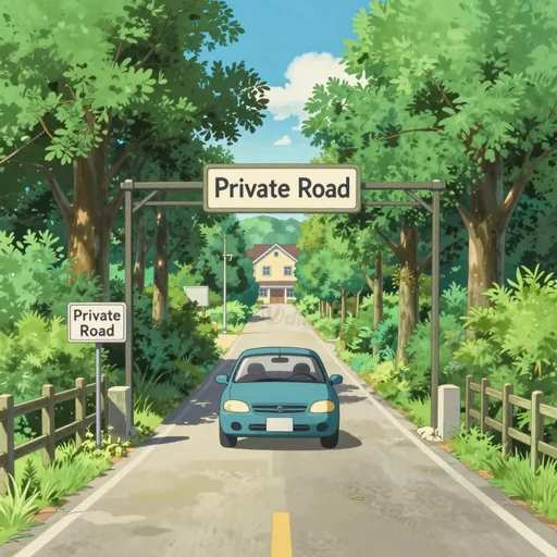 private road