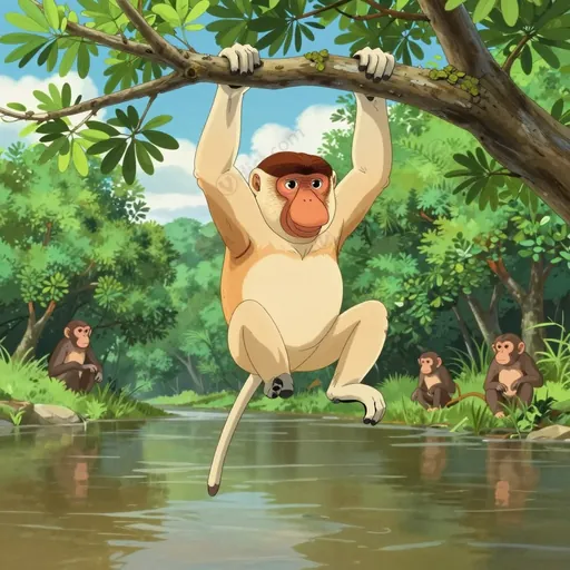 proboscis monkey