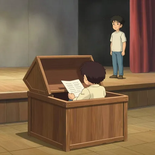 prompter's box