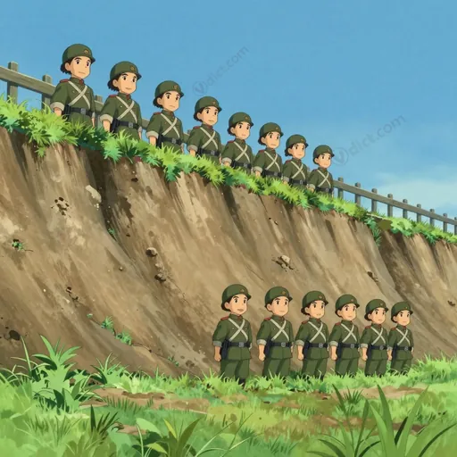 protective embankment