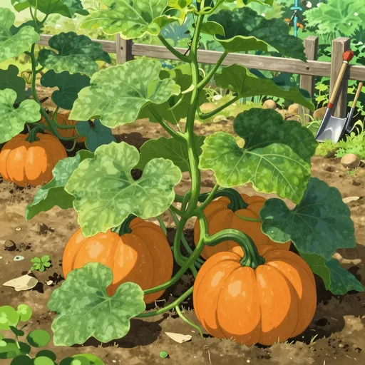 pumpkin vine