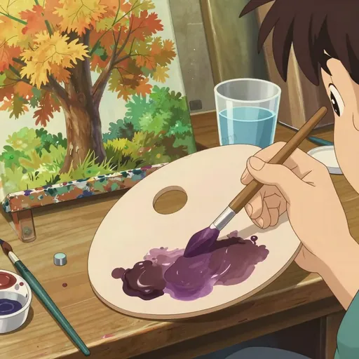 purple-brown