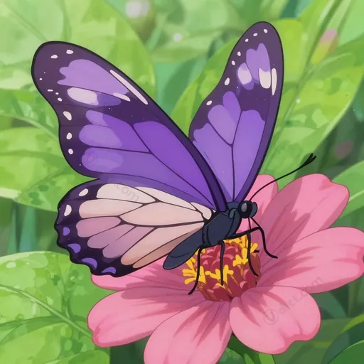 purple-spotted