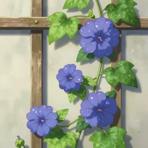 purple clematis