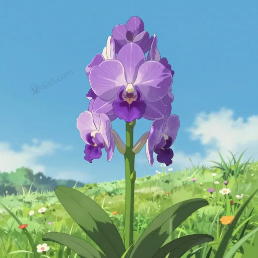 purple orchis