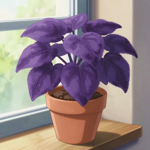 purple velvet plant