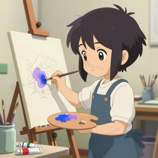 purplish-blue
