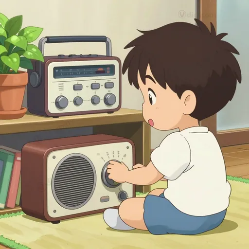 push-button radio