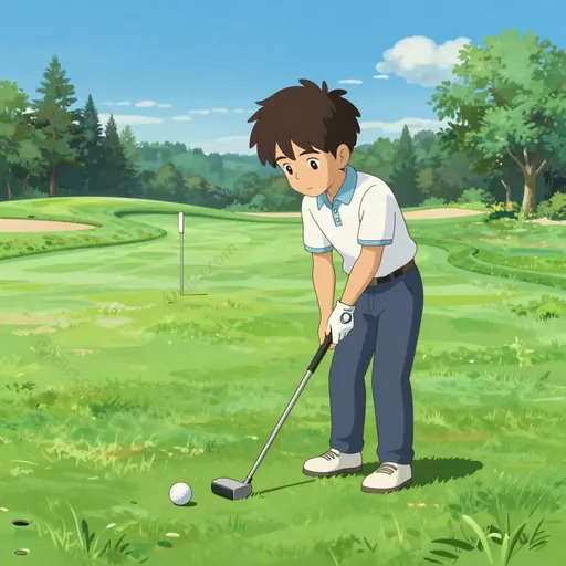 putting iron