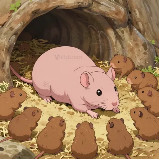 queen mole rat