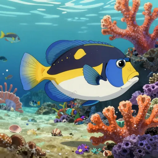 queen triggerfish