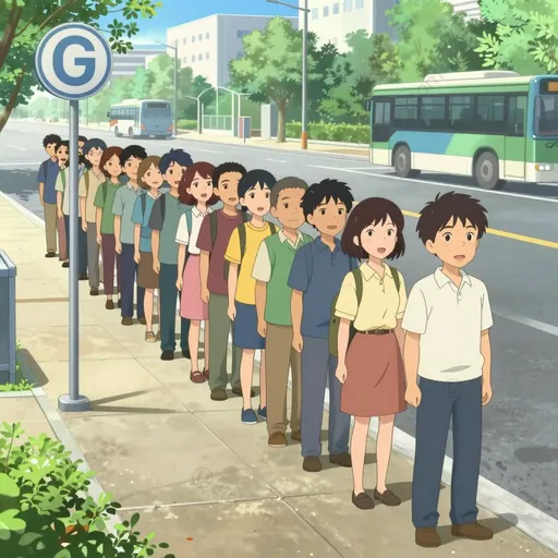 queue up
