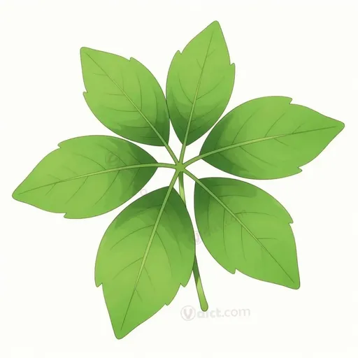 quinquefoliate leaf
