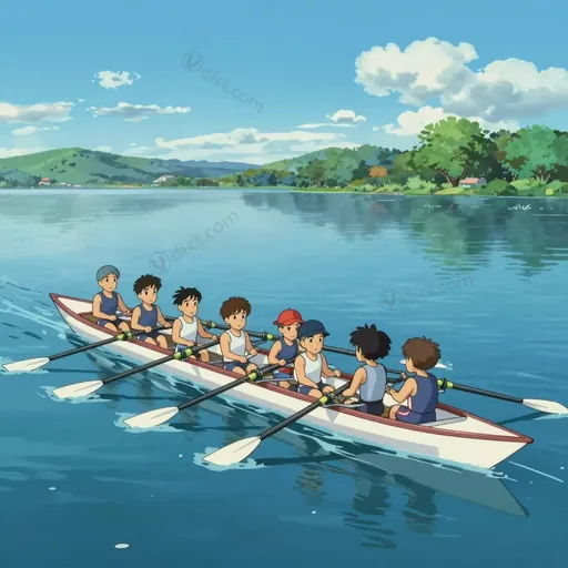 racing boat