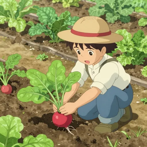 radish plant