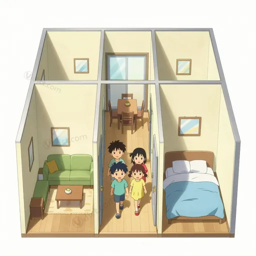 railroad flat