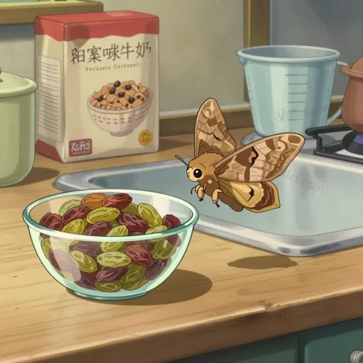 raisin moth