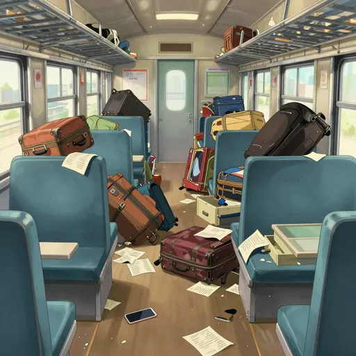 ransacked