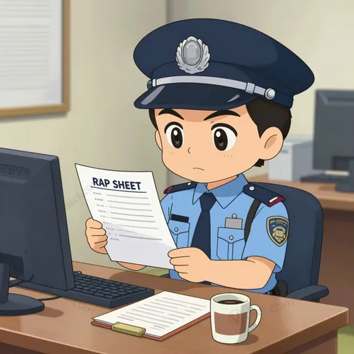 rap sheet