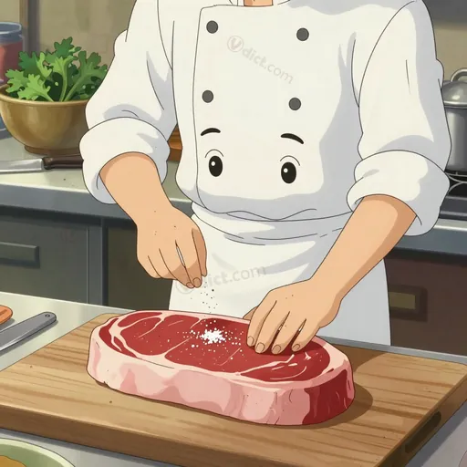 raw meat
