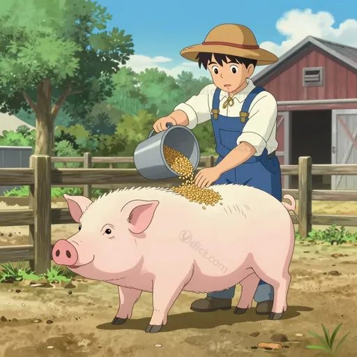 razorbacked hog