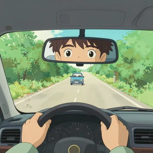 rear-view mirror