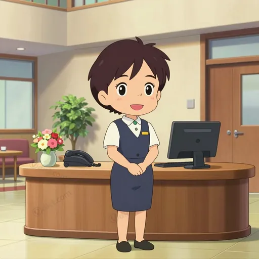 reception desk