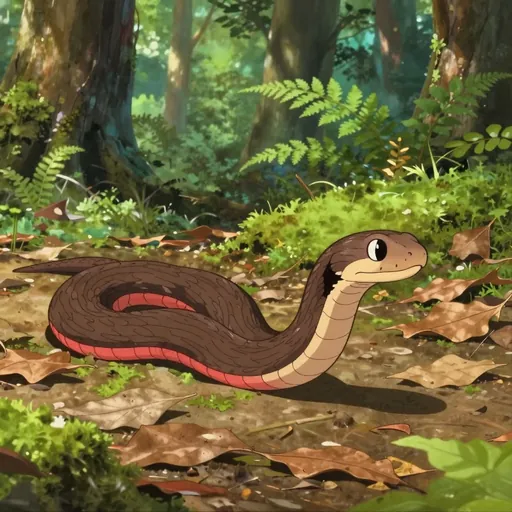 red-bellied snake