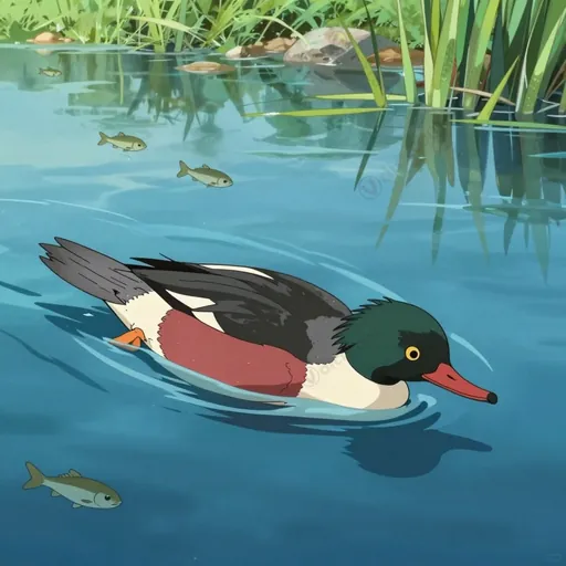 red-breasted merganser