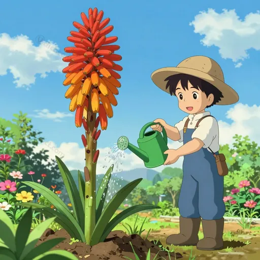 red-hot poker
