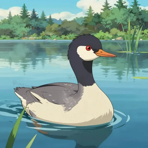 red-necked grebe