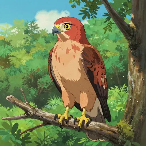 red-shouldered hawk