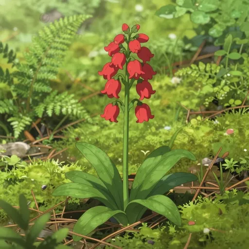 red clintonia
