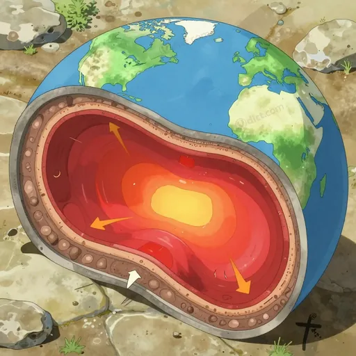 red region