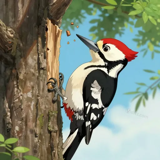 redheaded woodpecker