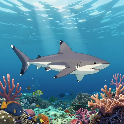 reef whitetip shark