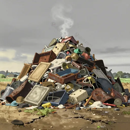 refuse heap