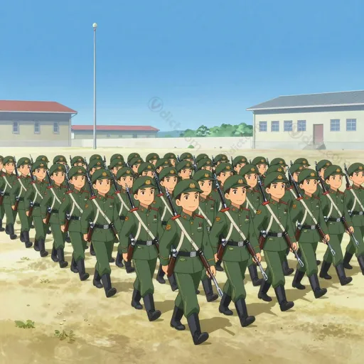 regimentally
