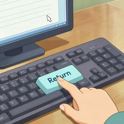 return key
